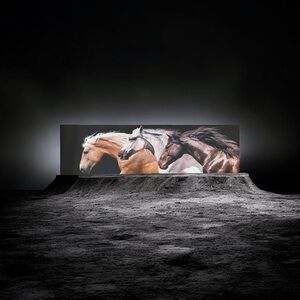 Extra Long Horse Wall Art | Western Farmhouse Decor | 36” x 10”